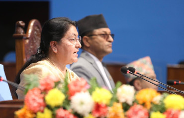 यस्तो छ राष्ट्रपति भण्डारीले सङ्घीय संसद्मा गरेको ५६ बुँदे सम्बोधन (पूर्णपाठ)